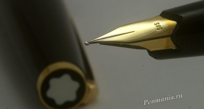 золотое перо EF ручки Monblanc 320