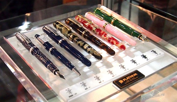 ручки Platinum (Япония) на выставке Япономания-2013 в Киеве