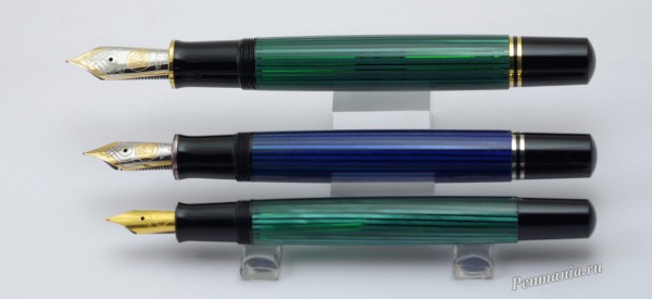 Перьевые ручки Pelikan M1000, M800 (M805), M400 (Германия)