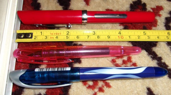 Недорогие перьевые ручки Sheaffer Viewpoint, Pentel Tradio, Zebra Fuente