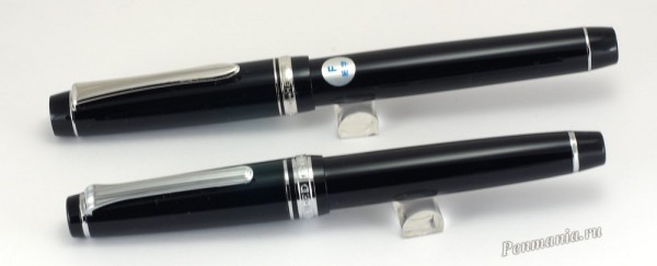 перьевые ручки Sailor Pro Gear Slim и Pilot Custom Heritage 91