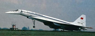 сверхзвуковой лайнер Ту-144