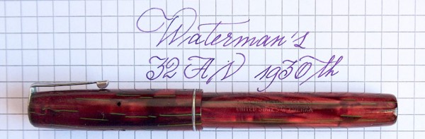 перьевая ручка Waterman 32A V